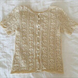 Sézane Milane Top – Cream (XS)